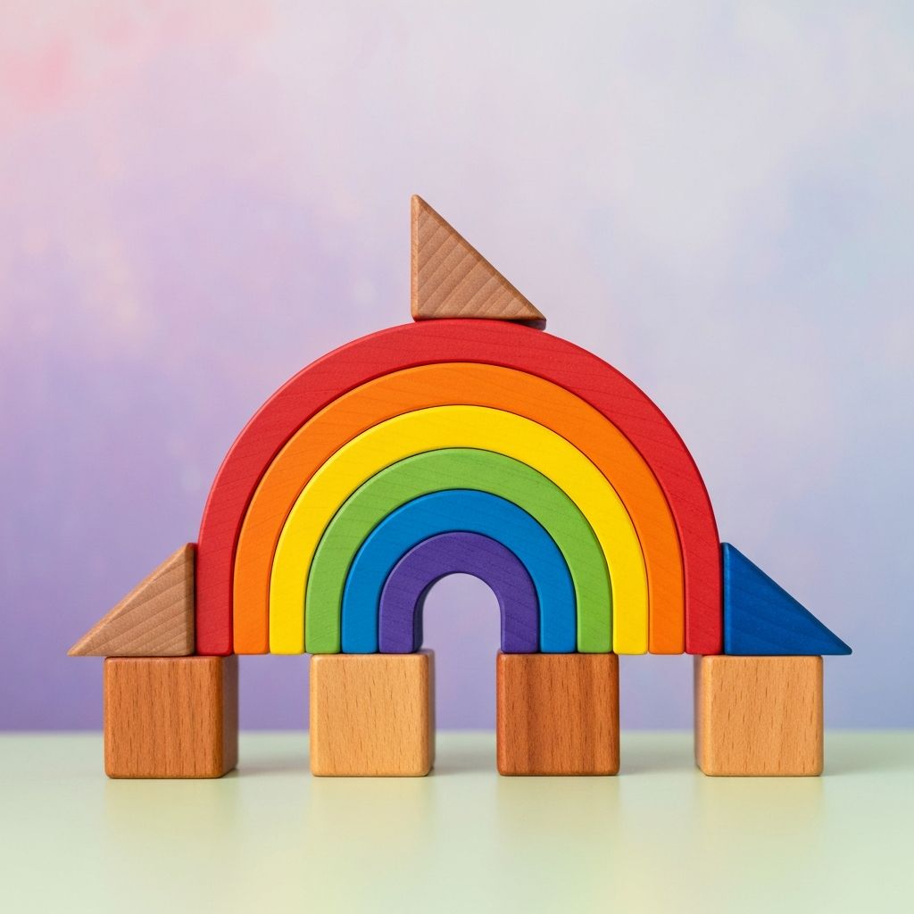 레인보우 블록 세트